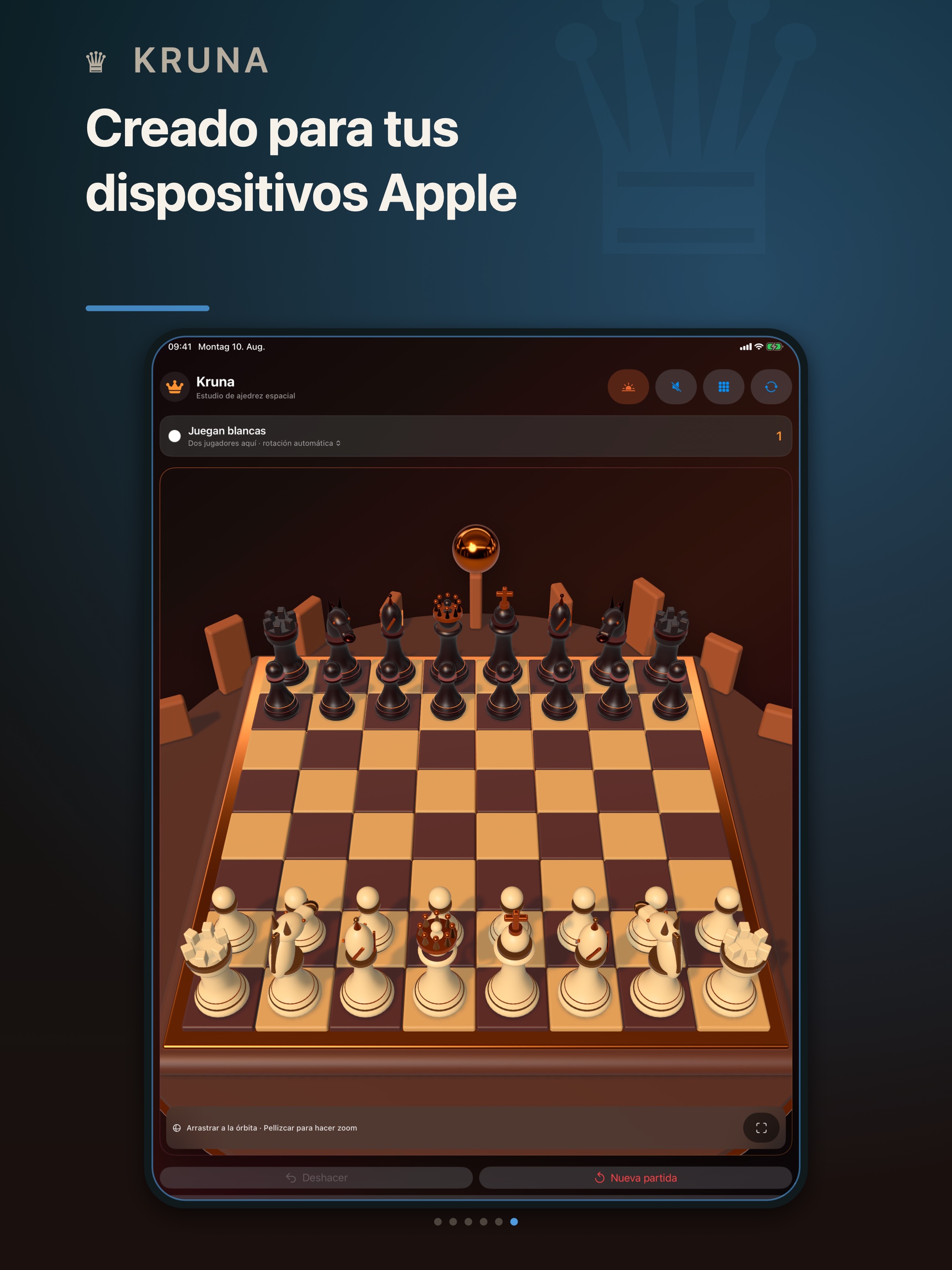 Kruna Ajedrez en tus dispositivos Apple